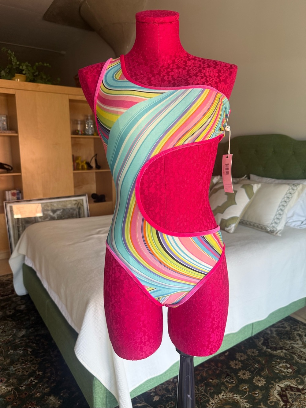NWT Frankie’s Bikinis One-Piece Cut-out Swimsuit